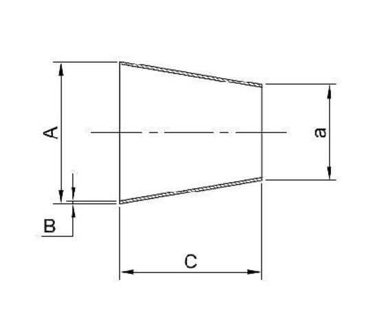 SMS-419 - ISO Concentric Reducers diagram/image